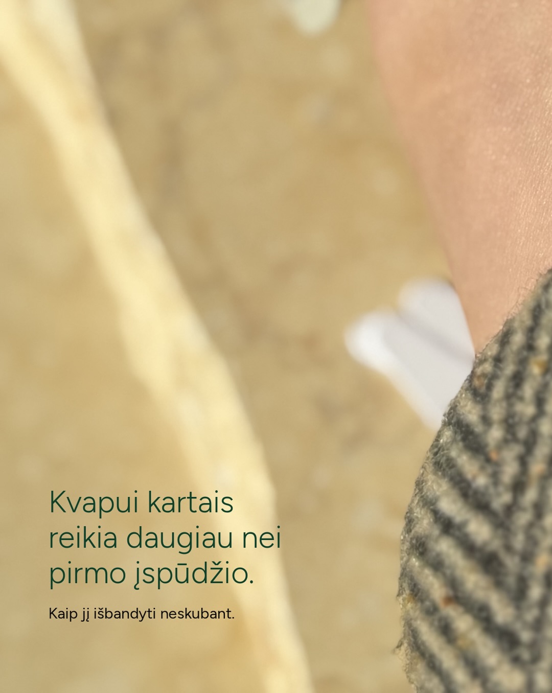 Kvapą labai lengva atmesti per pirmas kelias minutes.
Kartais tam, kuris pradžioje neįtikina, tiesiog reikia daugiau laiko.
Pasilikite kitam kartui, kai bandysite ką nors naujo.
 
 

#nišiniaikvepalai #kvepalai #nichell