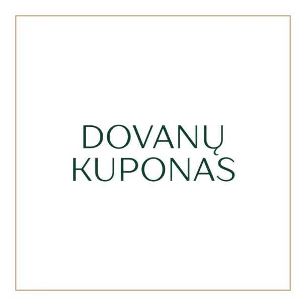 Dovanų kuponas
